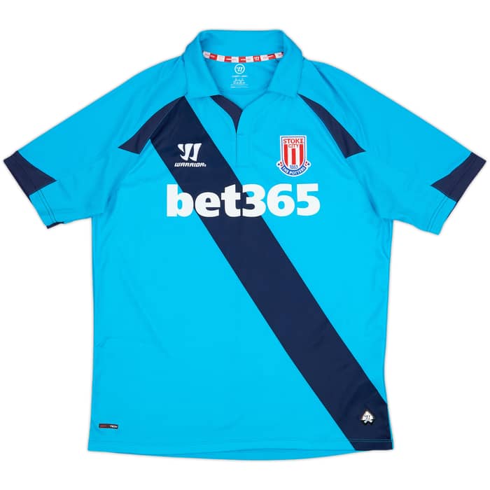 2014-15 Stoke City Away Shirt Crouch #25 - 10/10 - (M)