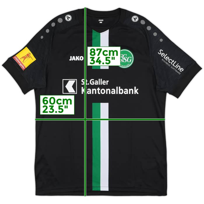 2020-21 St Gallen Away Shirt - 10/10 - (XL)
