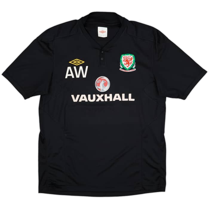 2010-12 Wales Staff Issue Polo Shirt 'AW' - 8/10 - (L)