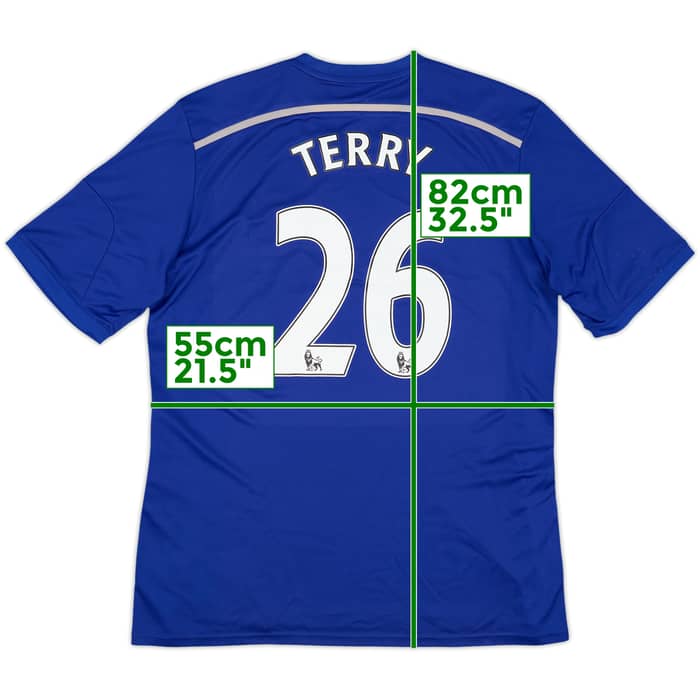 2013-14 Chelsea Home Shirt Terry #26 - 5/10 - (XL)