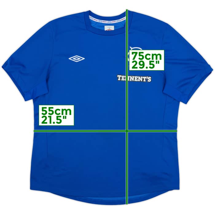 2012-13 Rangers Home Shirt - 6/10 - (XL)