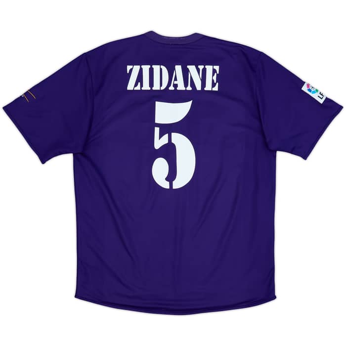 2002-03 Real Madrid Centenary Third Shirt Zidane #5 - 6/10 - (L)