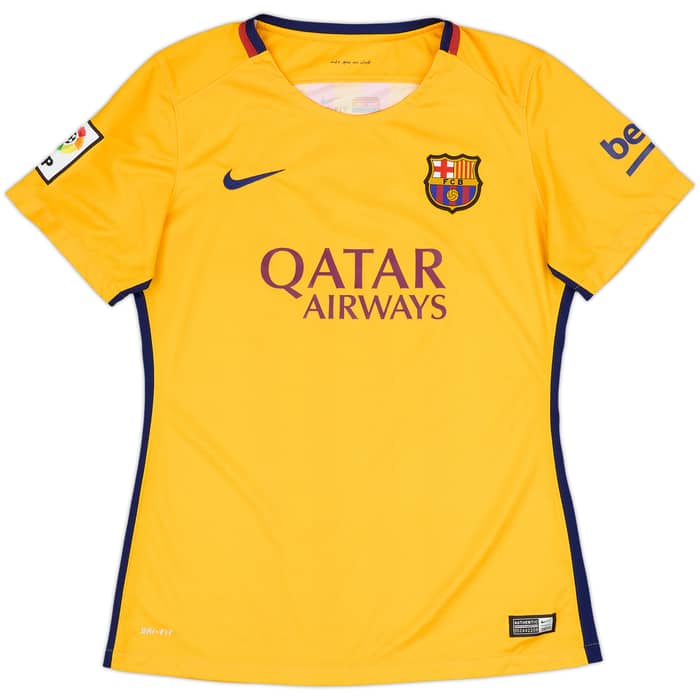 2015-16 Barcelona Away Shirt - 7/10 - (Women's M)