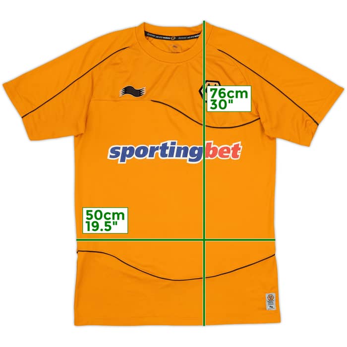 2011-12 Wolves Home Shirt - 6/10 - (M)