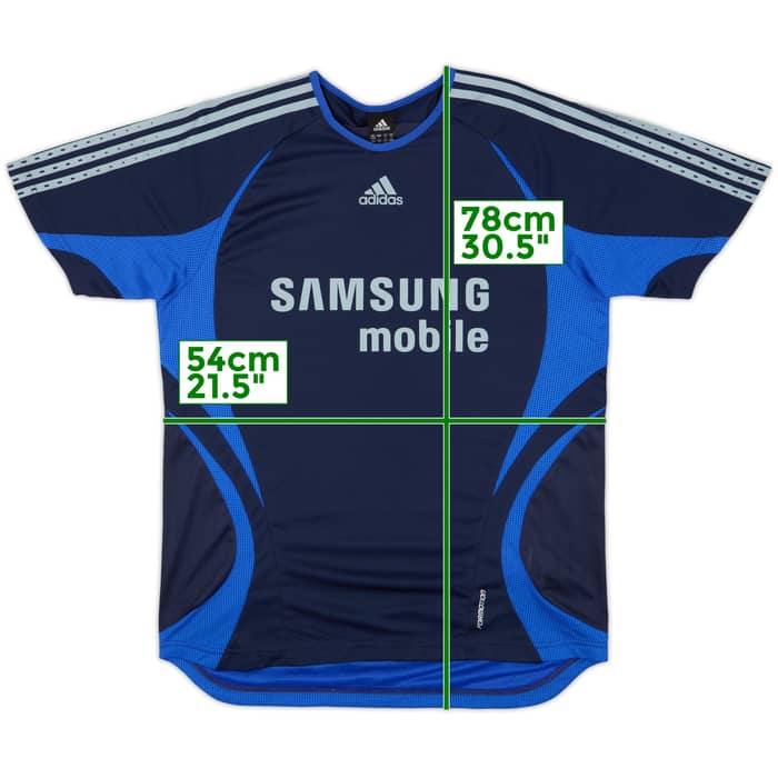 2006-07 Chelsea adidas Formotion Training Shirt - 5/10 - (XL)