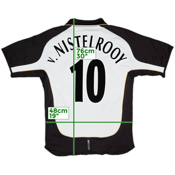 2001-02 Manchester United Centenary Away/Third Shirt V.Nistelrooy #10 - 4/10 - (M)