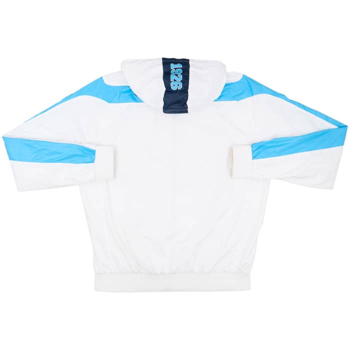 2012-13 Napoli Macron Hooded Rain Jacket - 6/10 - (XXL)