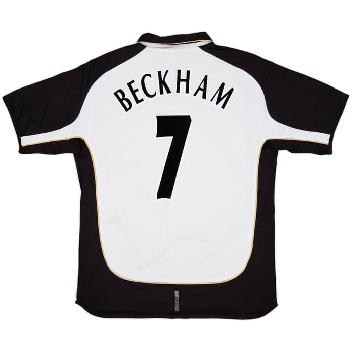 2001-02 Manchester United Centenary Away/Third Shirt Beckham #7 - 5/10 - (XXL)