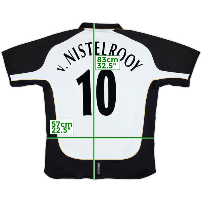 2001-02 Manchester United Centenary Away/Third Shirt V.Nistelrooy #10 - 8/10 - (XXL)