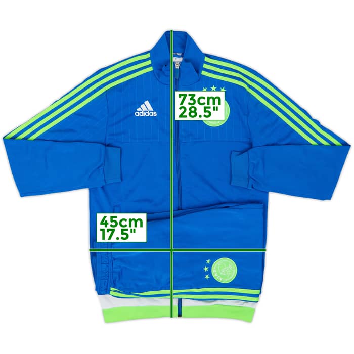2015-16 Ajax adidas Tracksuit - 7/10 - (XS)