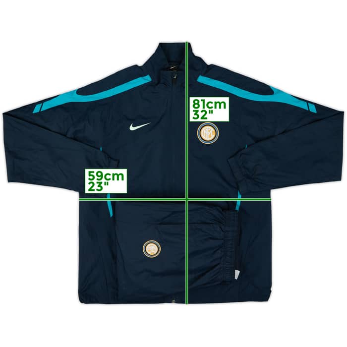 2010-11 Inter Milan Nike Tracksuit - 7/10 - (L)