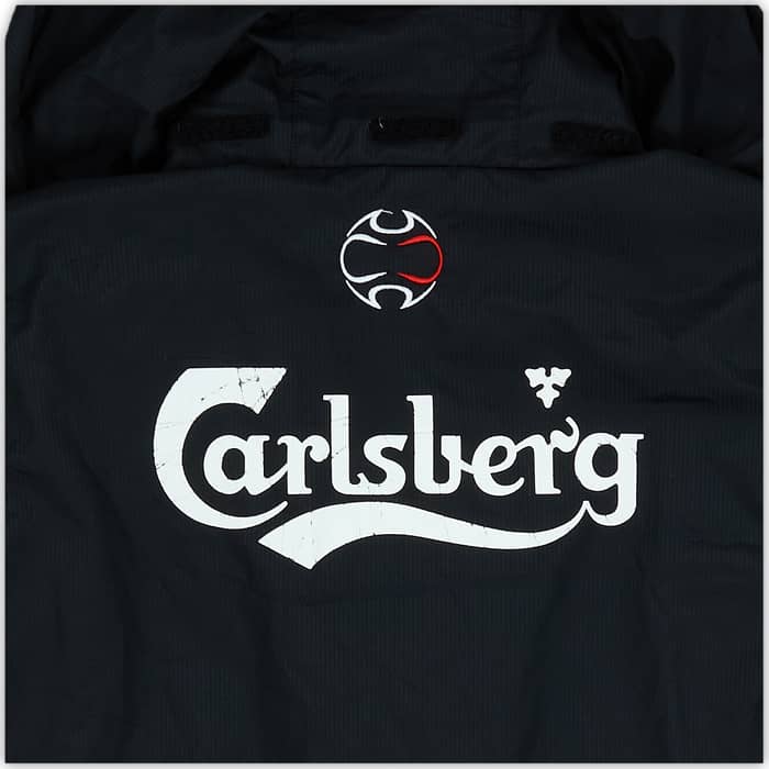 2007-08 Liverpool adidas Hooded Rain Jacket - 8/10 - (S)