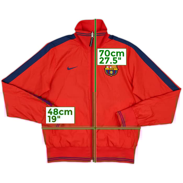 2013-14 Barcelona Nike Reversible Track Jacket - 8/10 - (S)