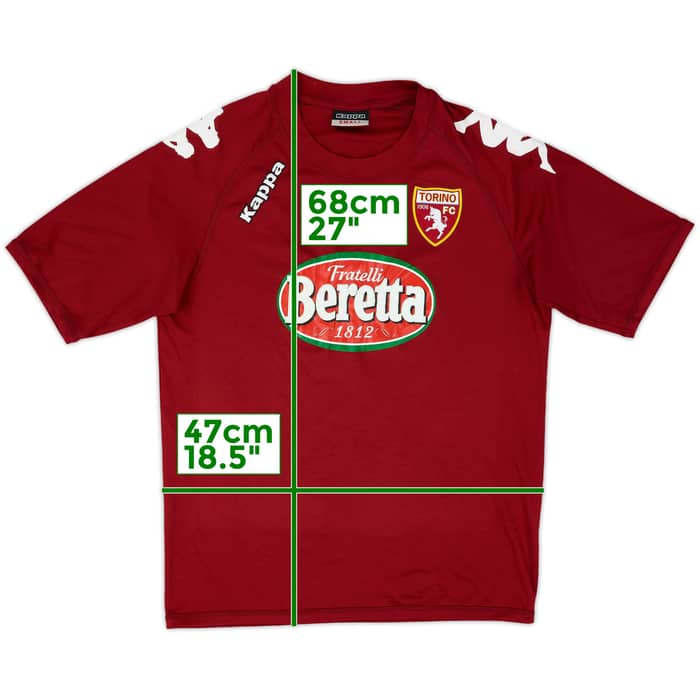 2013-14 Torino Kappa Training Shirt & Shorts - 5/10 - (S)