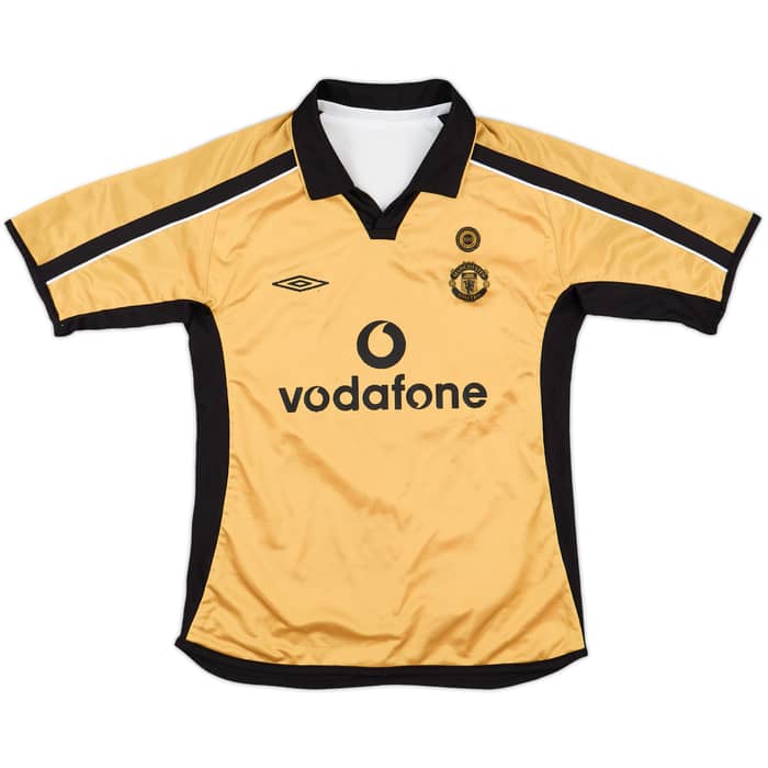 2001-02 Manchester United Centenary Away/Third Shirt - 7/10 - (S.Boys)