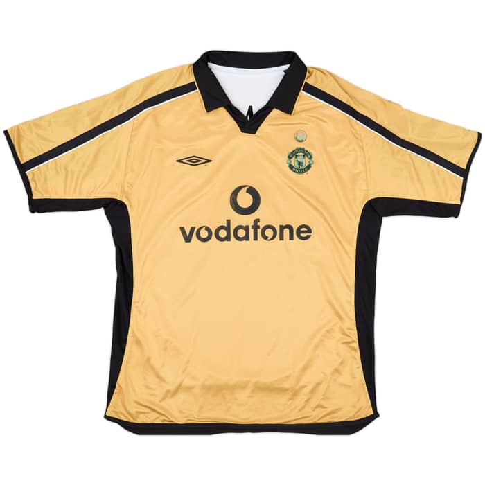 2001-02 Manchester United Centenary Away/Third Shirt Blanc #6 - 6/10 - (XL)