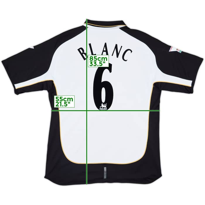 2001-02 Manchester United Centenary Away/Third Shirt Blanc #6 - 6/10 - (XL)