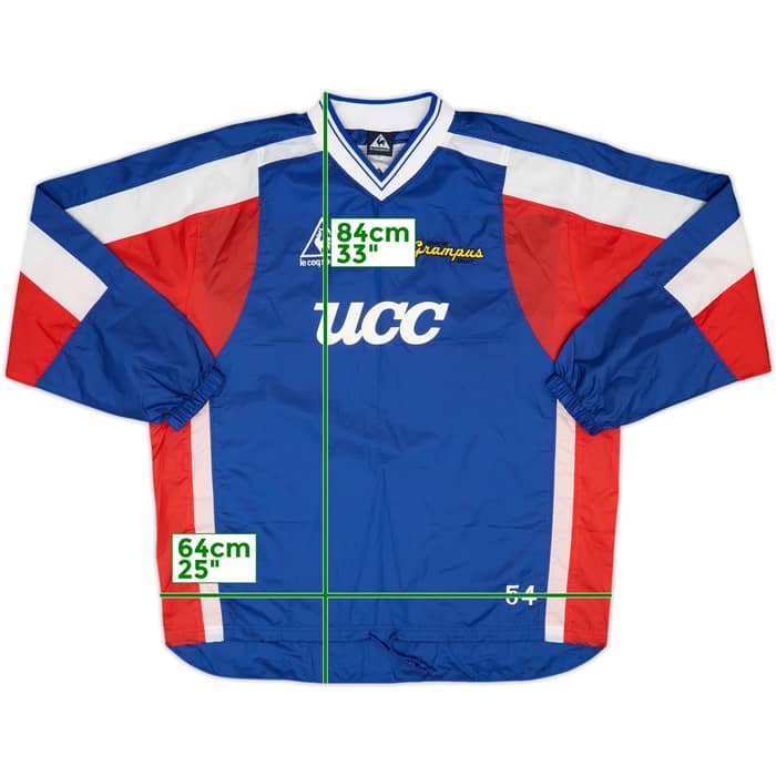 1998 Nagoya Grampus Eight Le Coq Sportif Player Issue Shell Jacket #54 - 10/10 - (L)