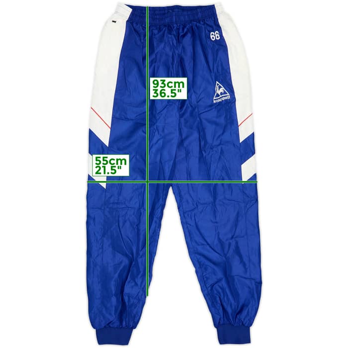 1998 Nagoya Grampus Eight Le Coq Sportif Player Issue Track Pants/Bottoms #66 - 6/10 - (L)