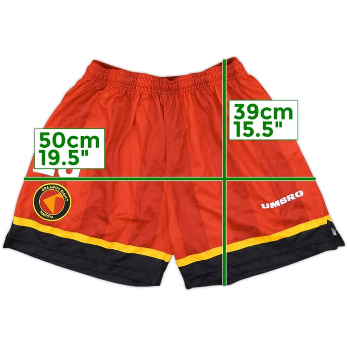 1997 Nagoya Grampus Eight Player Issue Home Shorts #26 - 7/10 - (S)