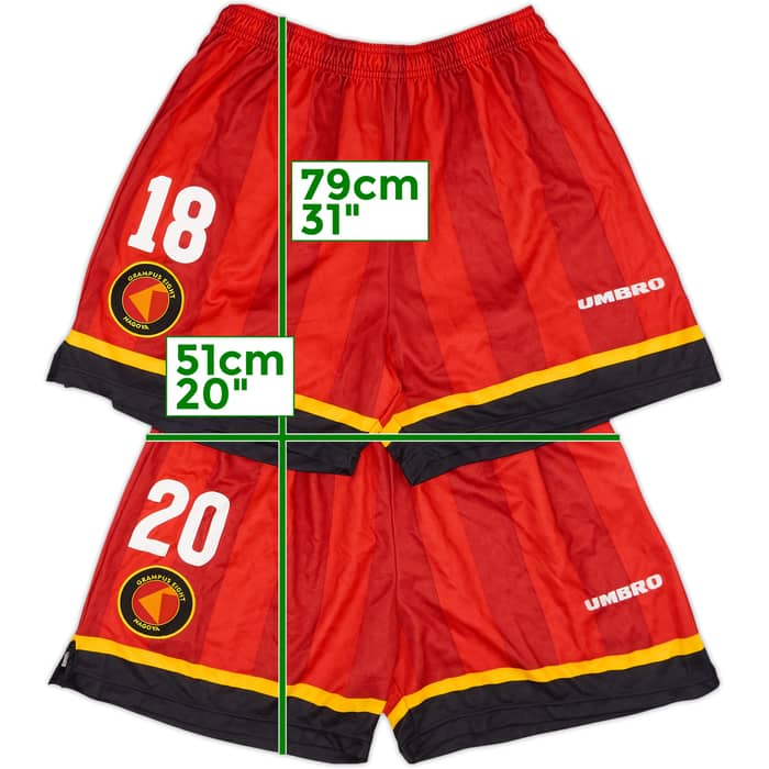1997 Nagoya Grampus Eight Player Issue Home Shorts - 7/10 - (M)