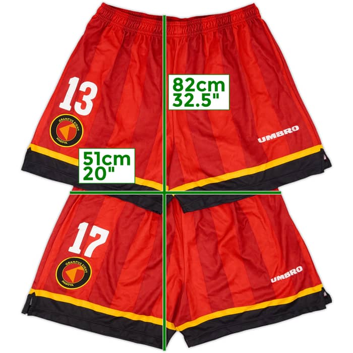 1997 Nagoya Grampus Eight Player Issue Home Shorts - 7/10 - (L)