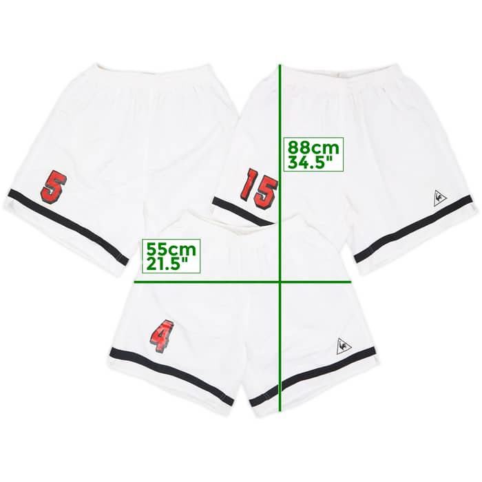 1998-00 Nagoya Grampus Eight Player Issue Away Shorts - 6/10 - (XL)