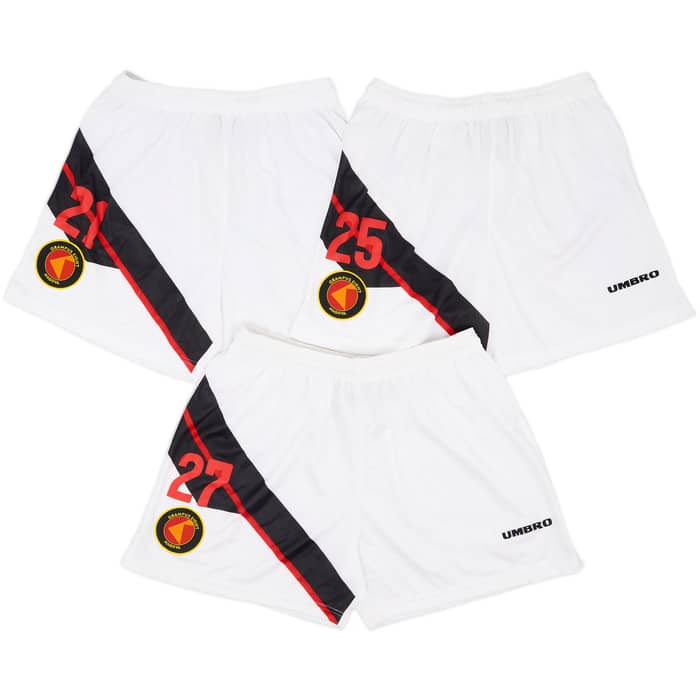 1997 Nagoya Grampus EIght Player Issue Away Shorts - 8/10 - (M)