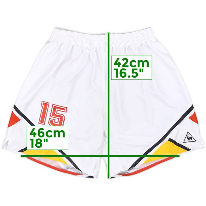 1992 Nagoya Grampus EIght Player Issue Home Shorts #15 - 7/10 - (XL/XXL)