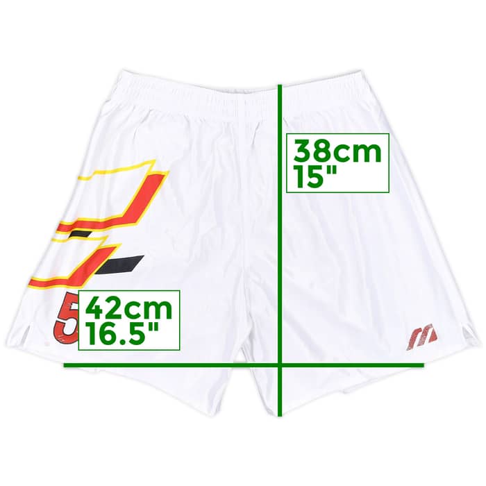 1994 Nagoya Grampus EIght Player Issue Away Shorts #5 - 6/10 - (L)