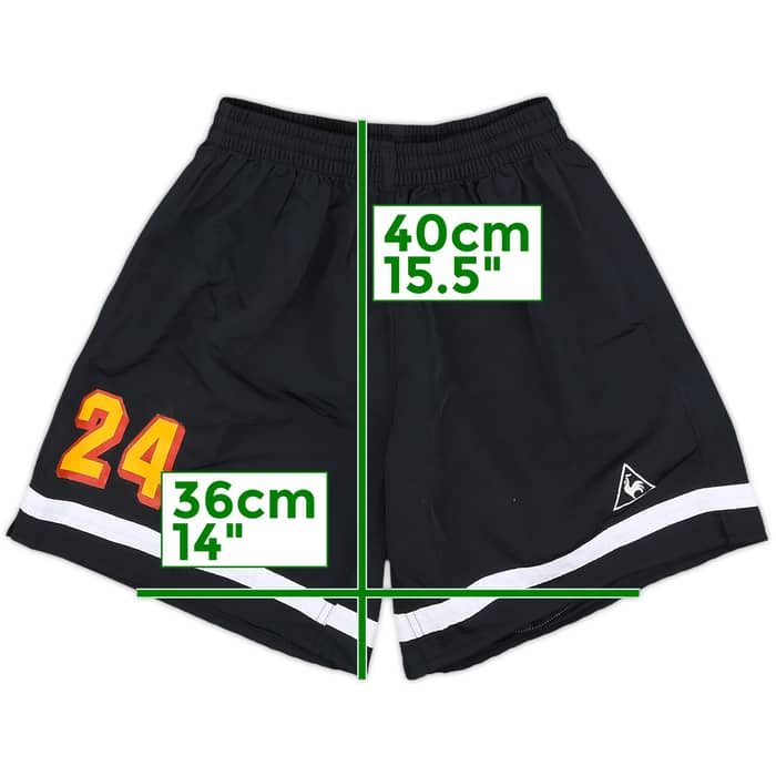 1998 Nagoya Grampus Eight Player Issue Home Shorts #24 - 7/10 - (XL)