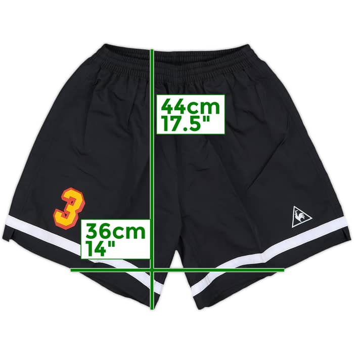 1998 Nagoya Grampus Eight Player Issue Home Shorts #3 - 8/10 - (XXL)