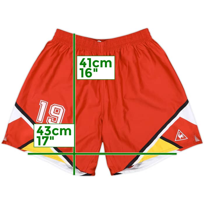 1992 Nagoya Grampus EIght Player Issue Away Shorts #19 - 8/10 - (XXL)
