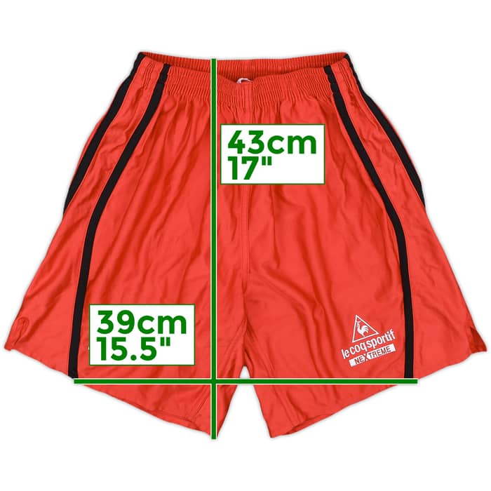 1998 Nagoya Grampus Eight Le Coq Sportif Player Issue Training Shorts #25 - 9/10 - (XL)