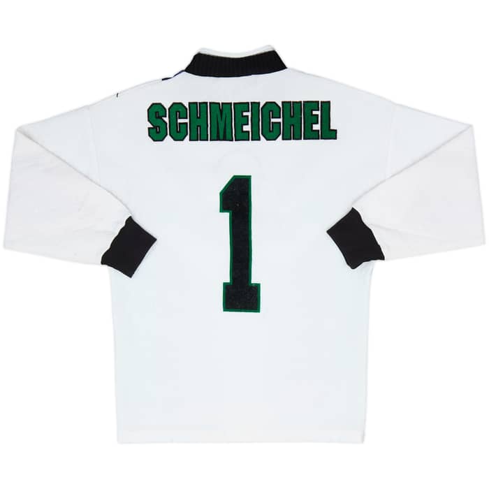 1996-97 Manchester United GK Full Kit Schmeichel #1 - 5/10 - (L.Boys)