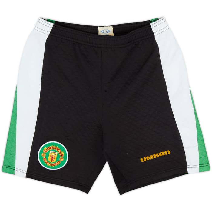 1996-97 Manchester United GK Full Kit Schmeichel #1 - 5/10 - (L.Boys)