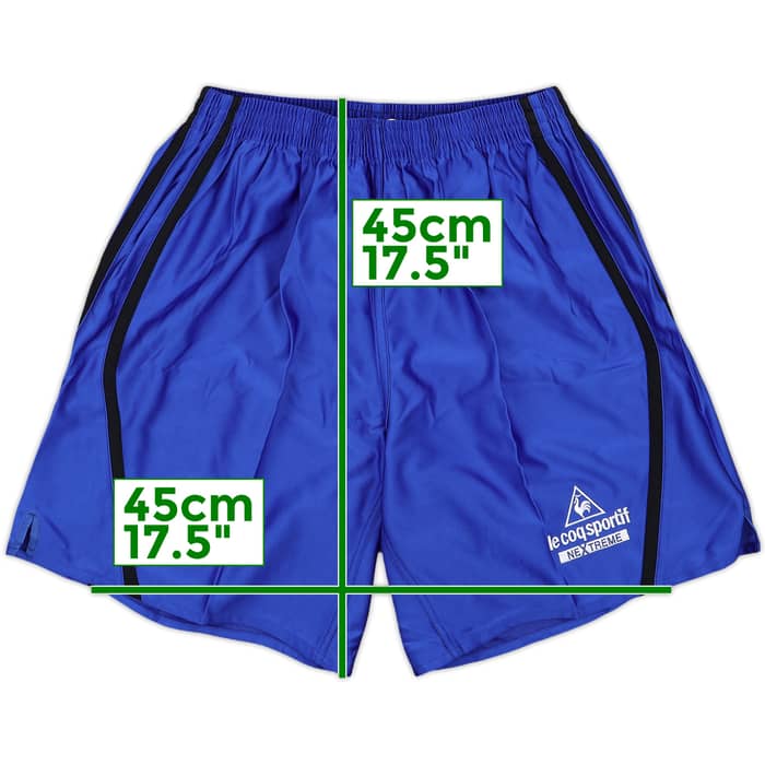 1998 Nagoya Grampus Eight Le Coq Sportif Player Issue Training Shorts #64 - 10/10 - (XXL)