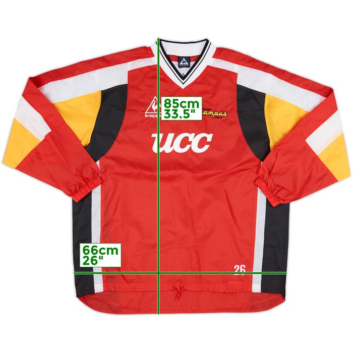 1999 Nagoya Grampus Eight Le Coq Sportif Player Issue Shell Top #26 - 9/10 - (L)