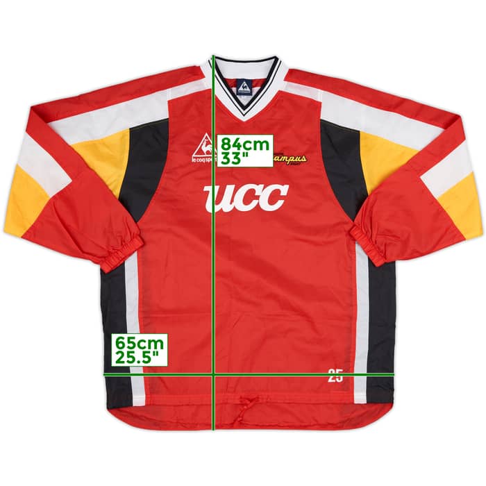 1999 Nagoya Grampus Eight Le Coq Sportif Player Issue Shell Top #25 - 9/10 - (L)