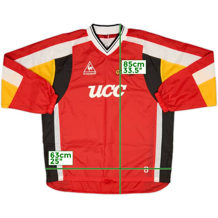 1998 Nagoya Grampus Eight Le Coq Sportif Player Issue Shell Jacket #6 - 8/10 - (XL)