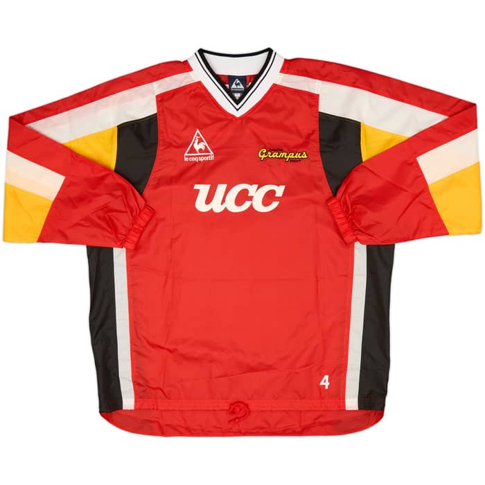 1998 Nagoya Grampus Eight Le Coq Sportif Player Issue Shell Jacket #4 - 10/10 - (L)