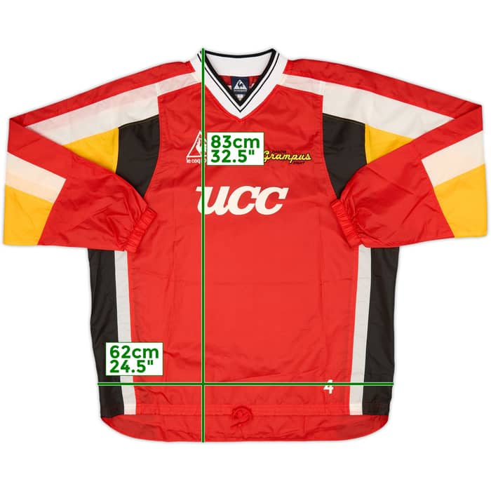 1998 Nagoya Grampus Eight Le Coq Sportif Player Issue Shell Jacket #4 - 10/10 - (L)