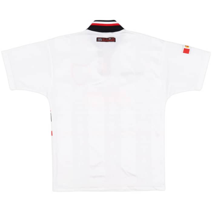 1997-99 Manchester United Away Shirt & Shorts - 8/10 - (M.Boys)