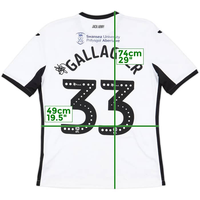 2019-20 Swansea Home Shirt Gallagher #33 - 10/10 - (M)