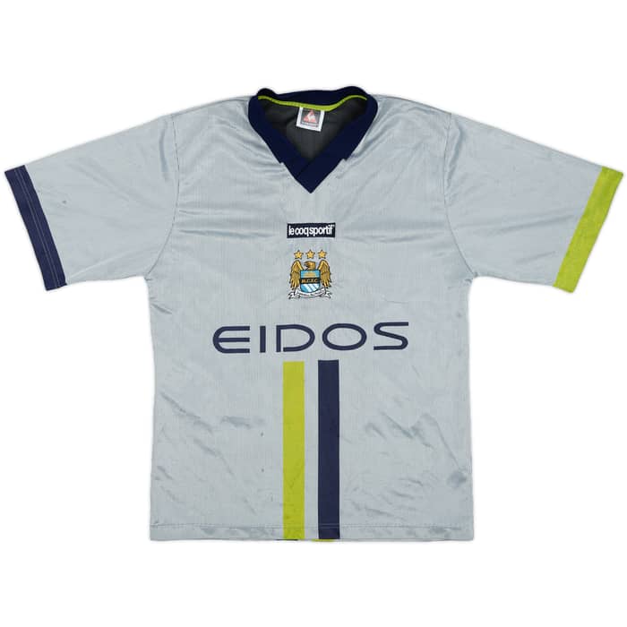 2000-02 Manchester City Away Shirt Dickov #9 - 6/10 - (S)