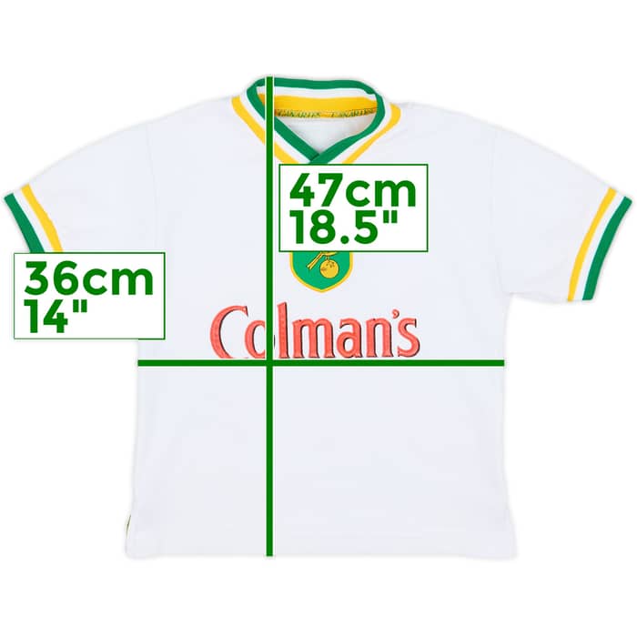 1999-01 Norwich Away Shirt - 8/10 - (4-5 Years)