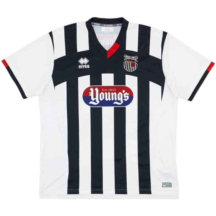 2015-16 Grimsby Town Home Shirt - 7/10 - (XL)