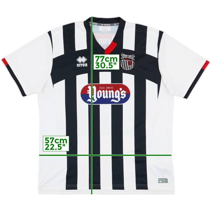 2015-16 Grimsby Town Home Shirt - 7/10 - (XL)