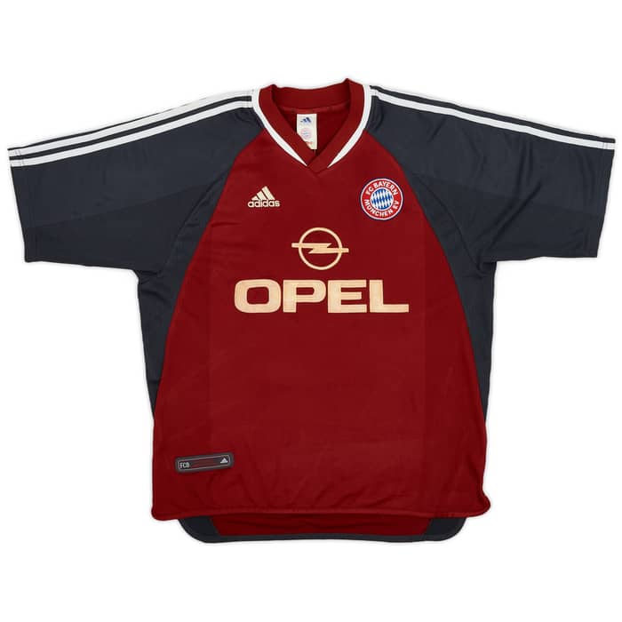2001-02 Bayern Munich Home Shirt Elber #9 - 5/10 - (L)