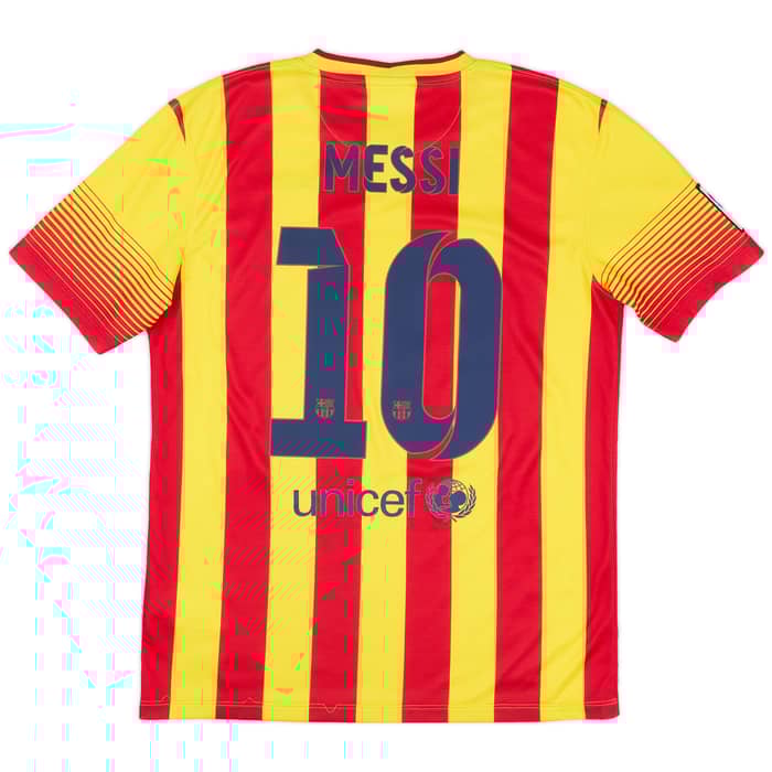 2013-15 Barcelona Away Shirt Messi #10 - 8/10 - (M)